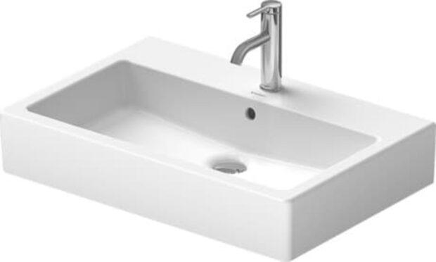 Nábytkové umyvadlo Duravit Vero 70x47 cm otvor pro baterii uprostřed 0454700000