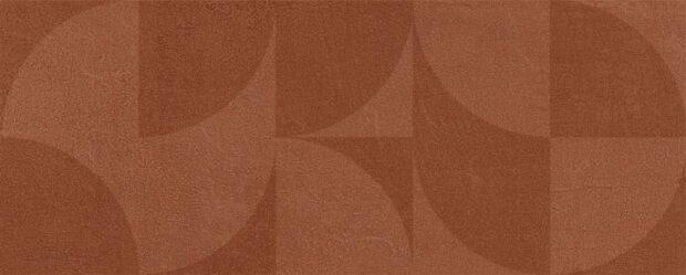 Obklad Del Conca Espressione rosso 20x50 cm mat 54ES06LU