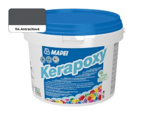 Spárovací hmota Mapei Kerapoxy antracite 10 kg R2T MAPX10114