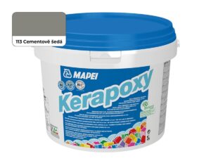 Spárovací hmota Mapei Kerapoxy cementově šedá 10 kg R2T MAPX10113