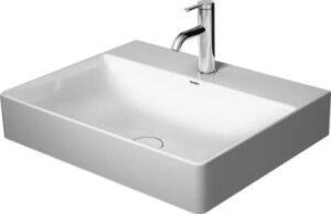 Umyvadlo Duravit DuraSquare 60x47 cm bez přepadu 2353600071