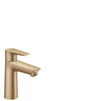 Umyvadlová baterie Hansgrohe Talis E bez výpusti kartáčovaný bronz 71714140