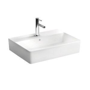 Závěsné umyvadlo VitrA Nuo 60x44 cm otvor pro baterii uprostřed 7432-003-0001