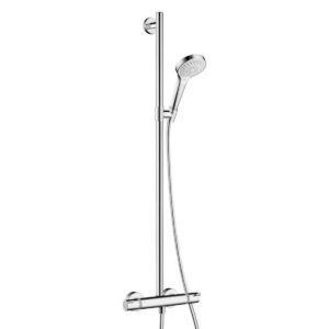 Sprchová baterie Hansgrohe Croma Select S se sprchovým setem 150 mm bílá/chrom 27247400